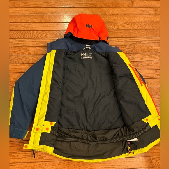 Helly Hansen Big Kids Twister ski jacket size 14 - Picture 4 of 6